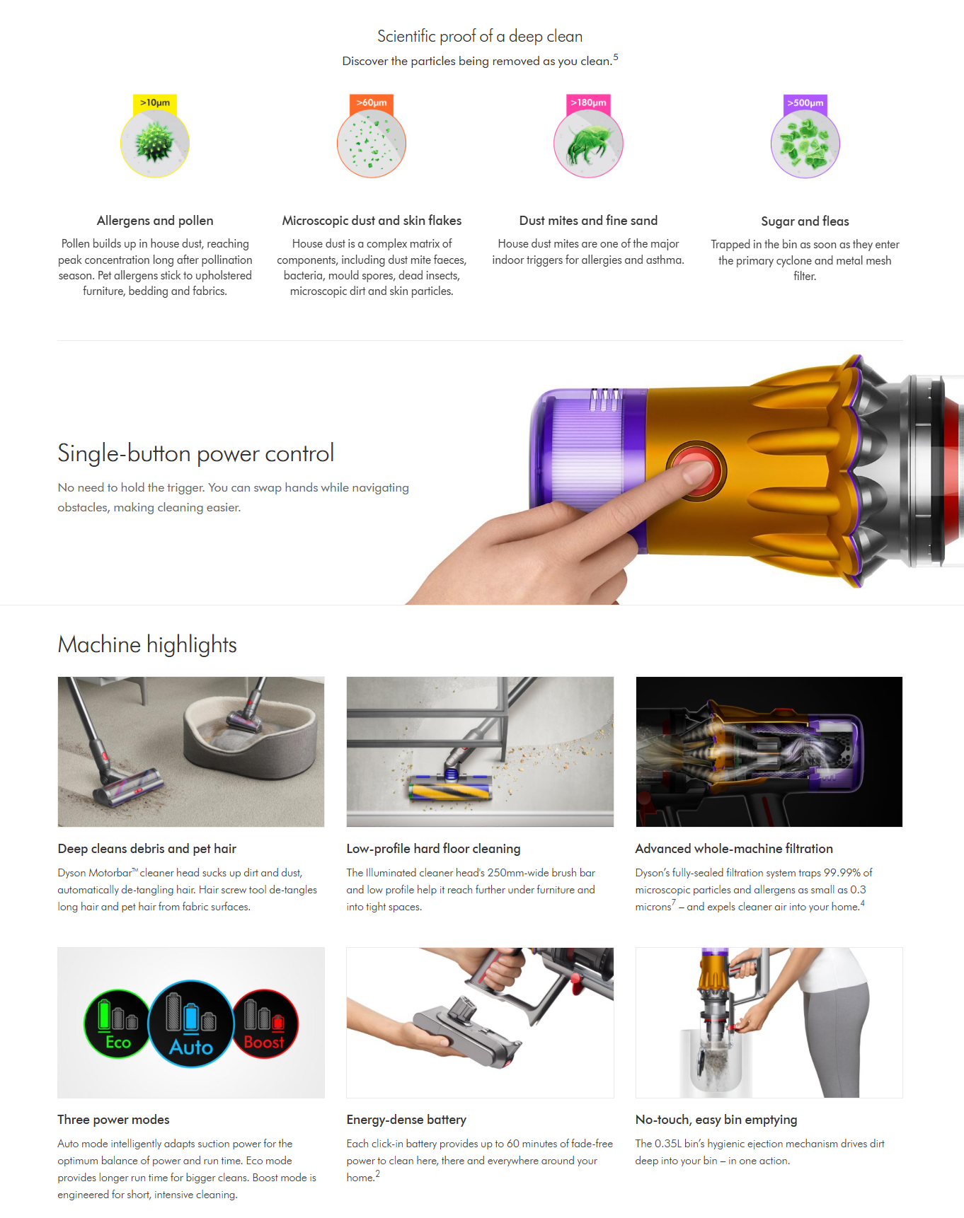 Dyson V12 Detect Slim Absolute Vacuum Cleaner (DYSV46V12)