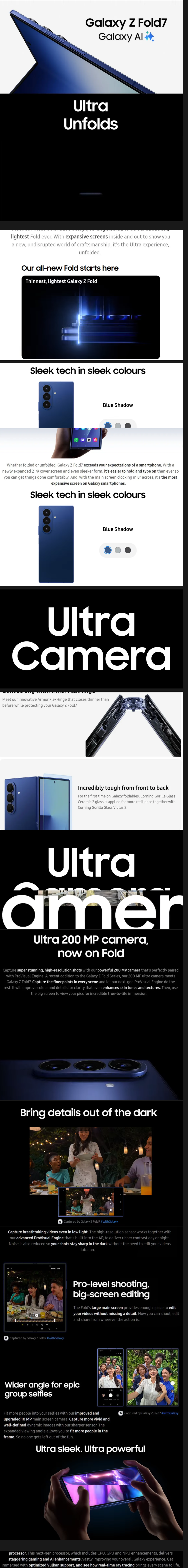Samsung Galaxy Z Fold7 5G 12GB RAM, 1TB (ZFOLD75G121TB)