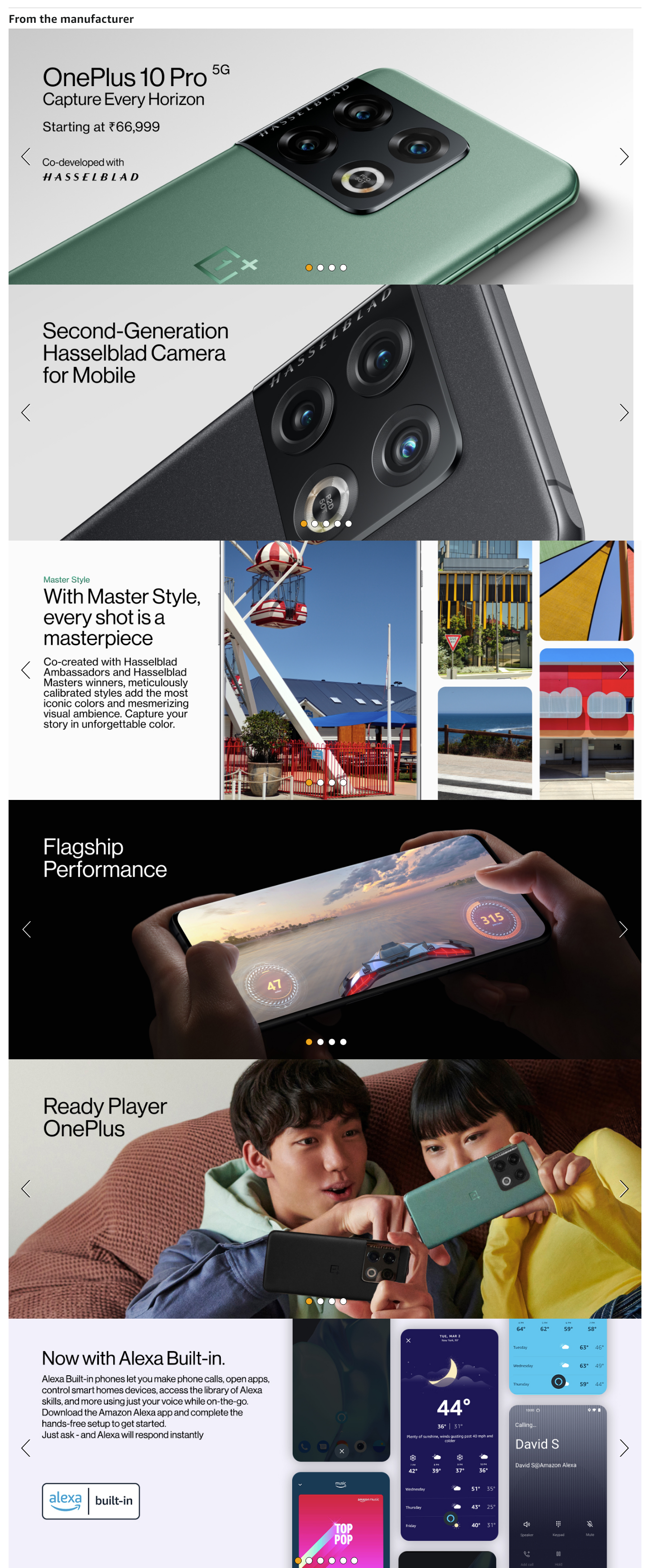 OnePlus 10 Pro 5G (8GB, 128GB) (OP10PRO5G8128GB)
