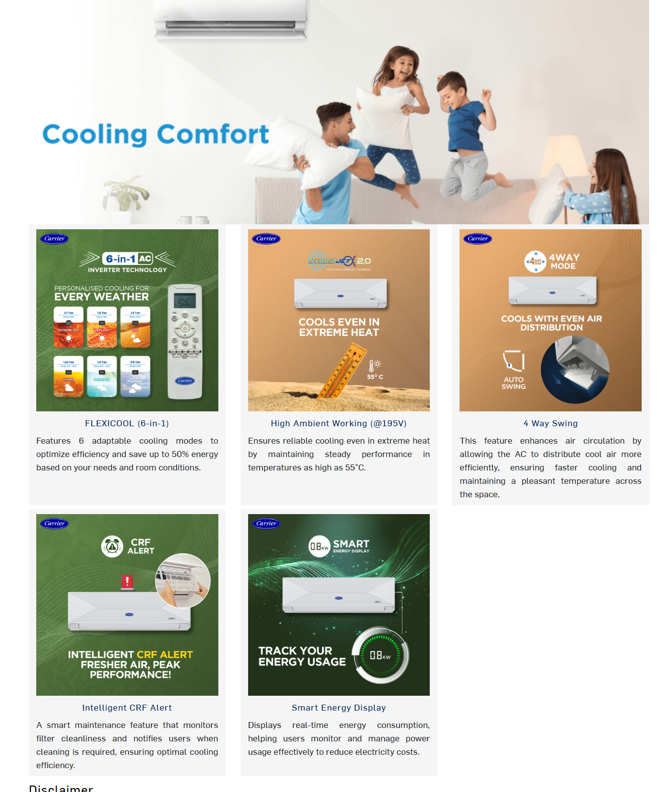 Carrier 1.5 Ton 5 Star Star Split Inverter AC (1.5TXPERTEDGEFXI5SIU)
