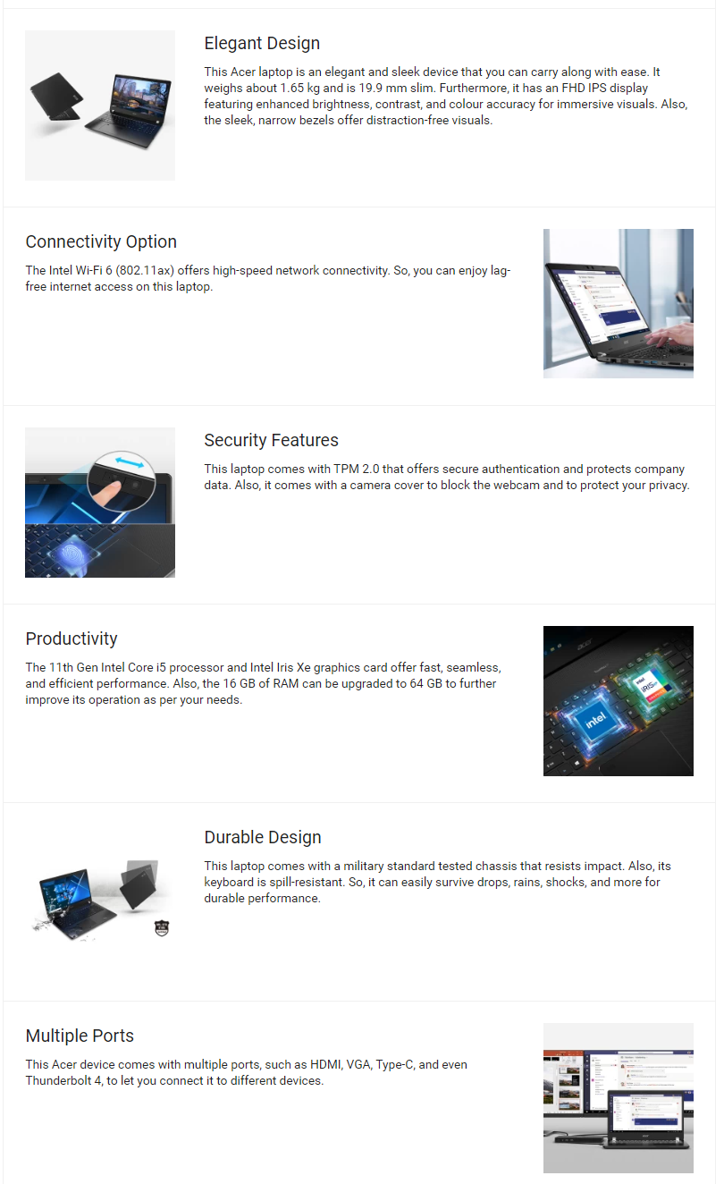 Acer TravelMate P2 Intel Core i7 11th Gen 1165G7 - (16 GB/1 TB SSD/Windows 11 Home) TMP214-53 Thin and Light Laptop (14 inch, ACERTRAVELMATEP21453)