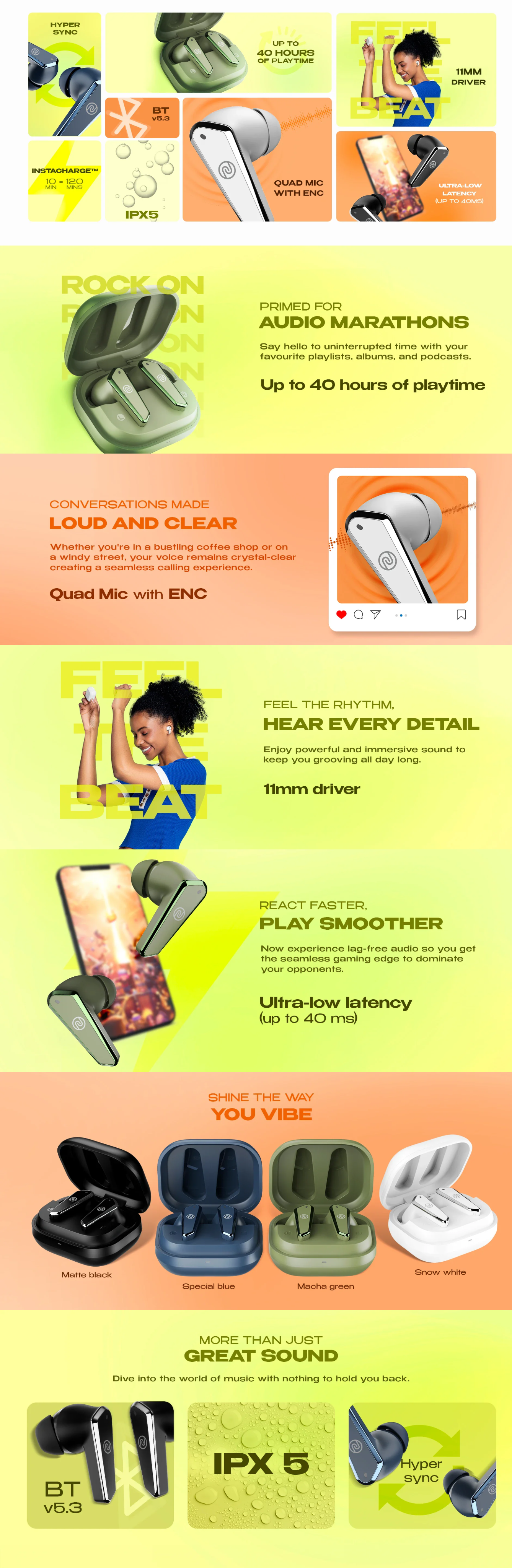 Noise Buds R1 True Wireless Earbuds (NOISEEBTWSR1)