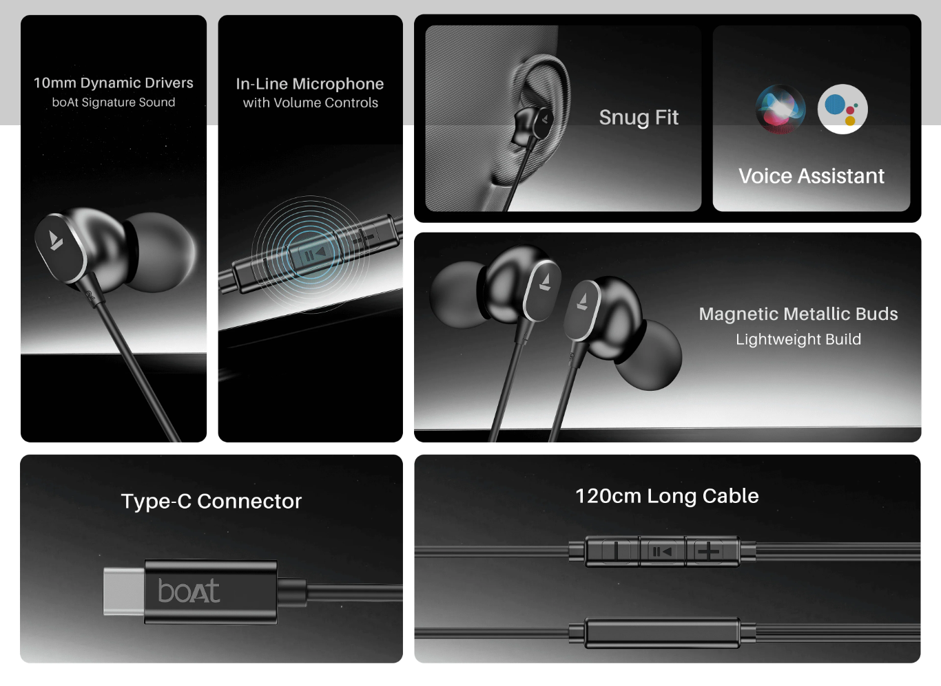 Boat Bassheads 90C Earphone (BOATBASSHEADS90C)