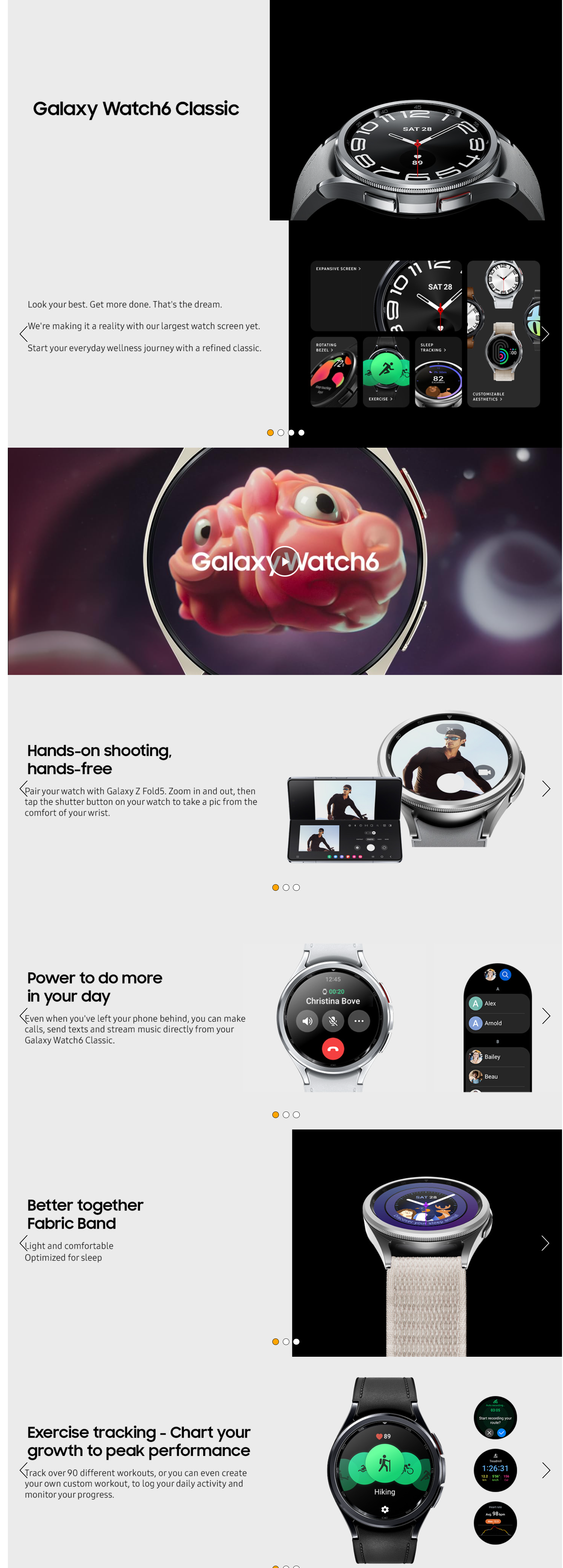 SAMSUNG Galaxy Watch6 Classic LTE  (43 mm) (SAMW6CLASSICLTE43MM)