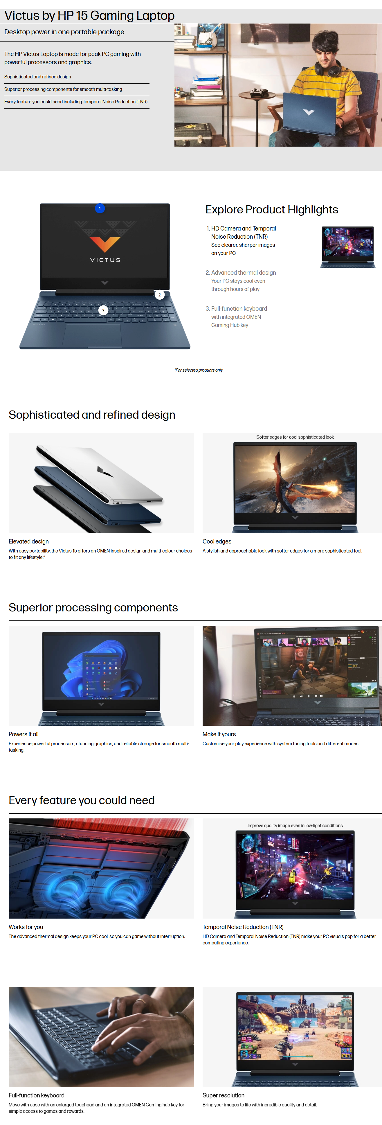 HP Victus 15.6 inch AMD Ryzen 7 Gaming Laptop (24GB, 1TB SSD, Windows 11 Home, 8GB Graphics, NVIDIA GeForce RTX 5050, MS Office Home 2024, HPVICTUSFB3185AXR7)