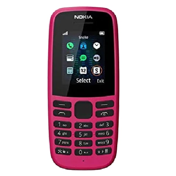 Nokia 105 ss 4 GB ROM Pink  (NOK105TA1203SSINCMPK)