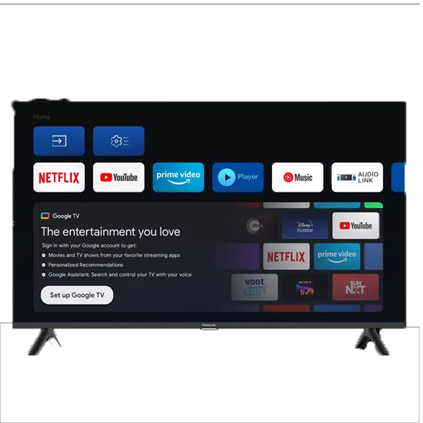 Panasonic 80 cm (32 inch) HD LED Smart Google TV with Dolby Digital Audio (TH32MS680DX)