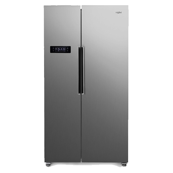 Whirlpool 570 L Frost Free Side by Side Inverter Technology Star Refrigerator (WSSBS570STEELSH)