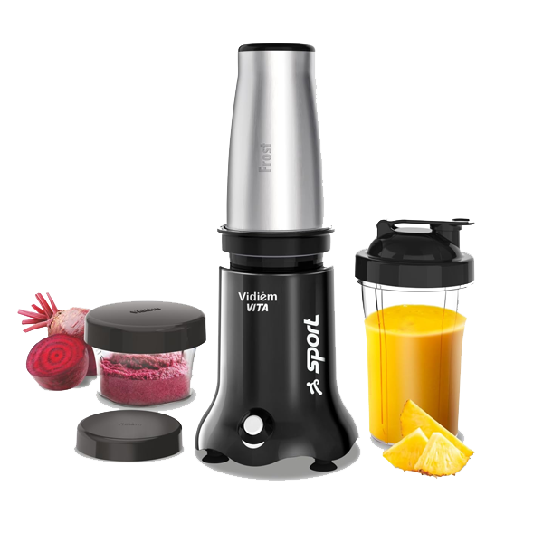 Vidiem VITA Sport 500 W Personal Blender, Nutri Blender, Mixer Grinder & Smoothie Maker (22,000 RPM Aria CoolTec Motor, VIDIEMVITASPORT500W)