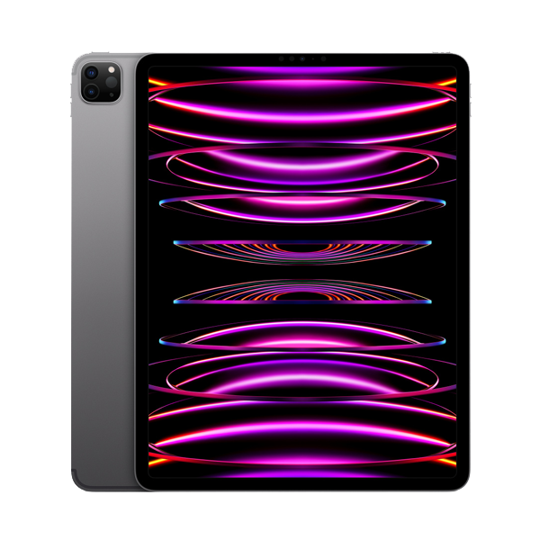 Apple iPad Pro M2 12.9 (6th Generation) 512 GB Wi-Fi + Cellular (Space Grey, IPDPRO12.9WC512MP223)