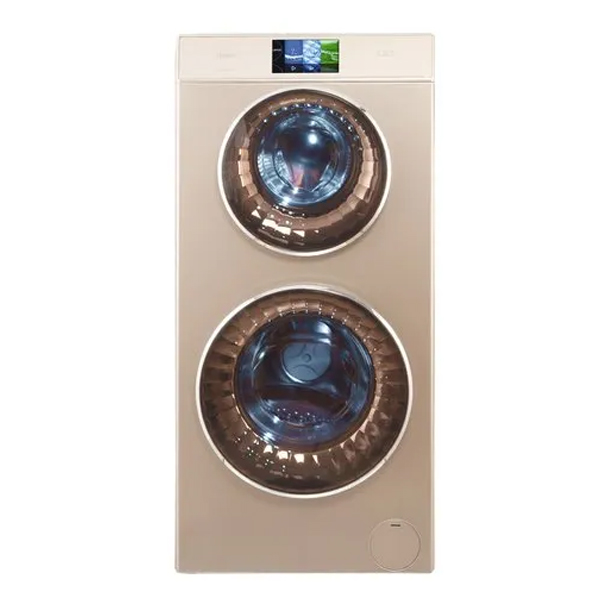 Haier 12 kg Fully Automatic Twin Load Gold  (HWD120B1558) 
