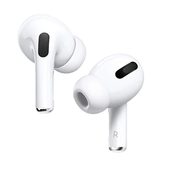 Apple Airpods Pro With Wireless Charging Case Active noise cancellation enabled Bluetooth Headset without Mic  (White, True Wireless) - APPLEAIRPODSPRO