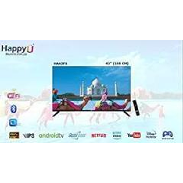 Happyu 43 inch Full HD LED TV Android ,Black (HAPPYUHA43FS)