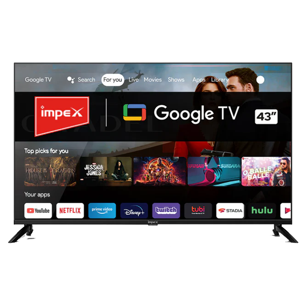 Impex EvoQ 43 inches Full HD LED TV,Black (IMPEXEVOQ43S3RL)