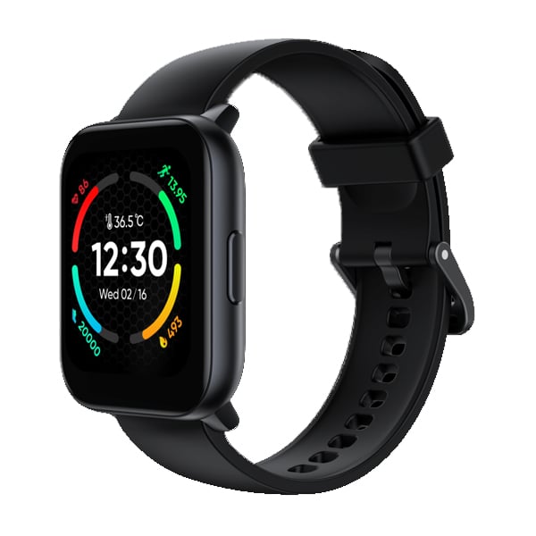 Realme TechLife Watch S100 1.69 HD Display with Temperature Sensor Smartwatch (REMTECHLIFES100)