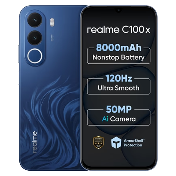 realme C100x 4 GB RAM 64 GB Internal Storage (REMC100X4G464GB)
