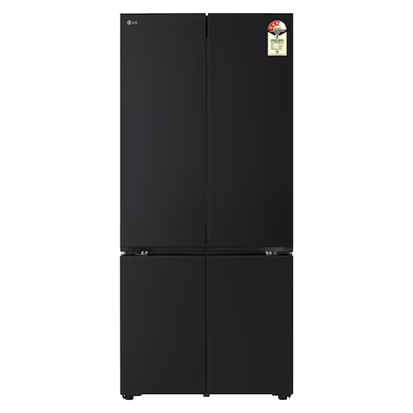 LG 574L 3 Star Frost Free French Door Smart Wifi Enabled Refrigerator (GVB23FFGMB)