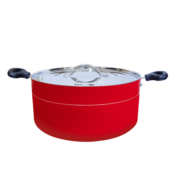 Premier Non Stick Biryani Pot with Stainless Steel Lid 900 ml (BRIYANIPOTSSLID900ML)