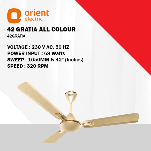 Orient Electric Gratia 1200 mm 1200 mm 