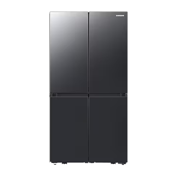 Samsung 650 Litres Frost Free French Door Convertible Refrigerator with Fruit Drawer (RF65DG90BDSG, Black Caviar)