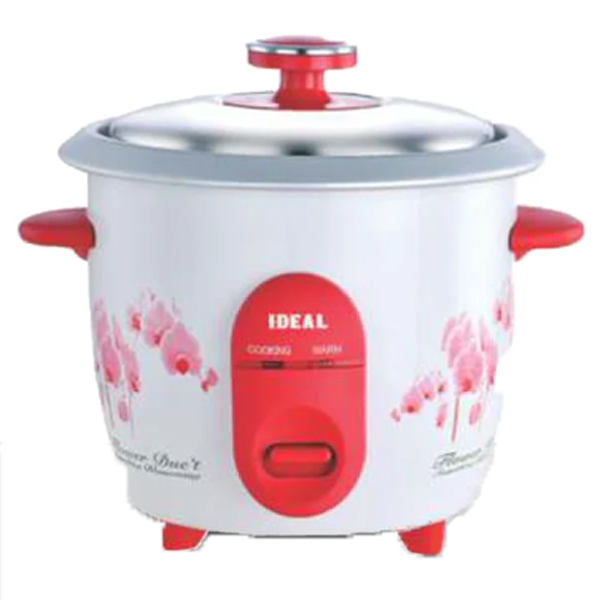 Ideal 1.0 Electric super Rice Cooker  (1 L, White) (1.0LIDEALSUPERERC)