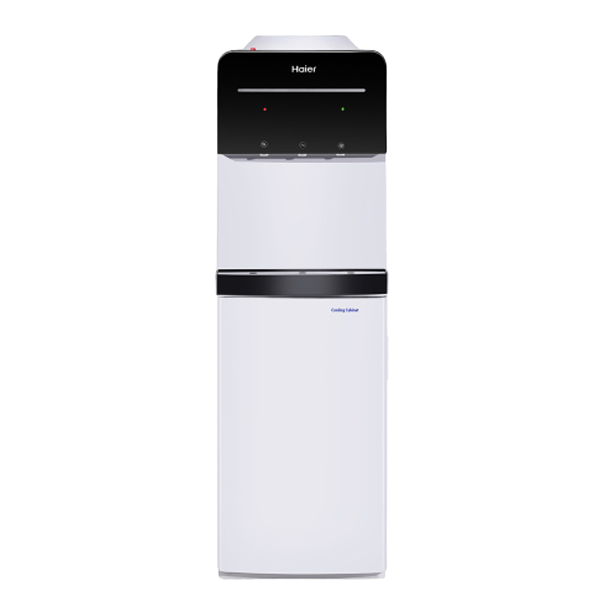 Haier Hot, Cold & Normal Top Load Water Dispenser (Floor Standing, Black & White, HWD3MPFS)