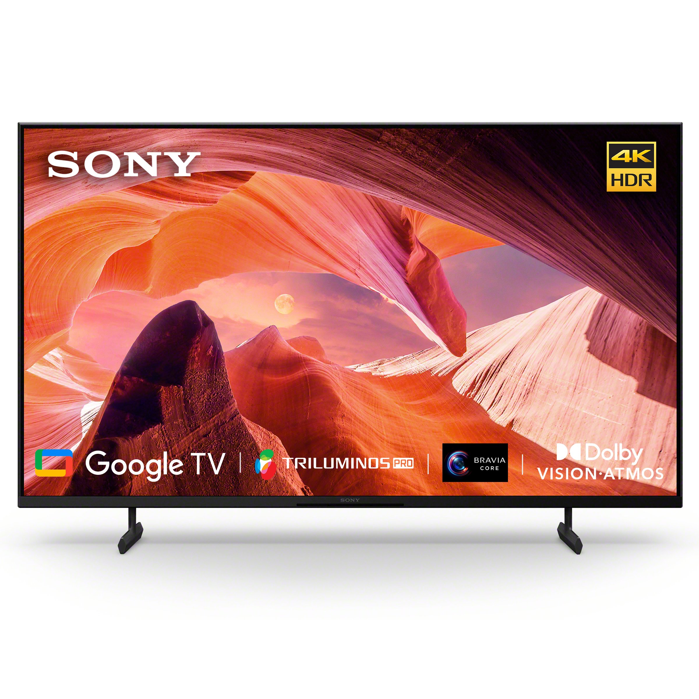 Sony Bravia 108 cm (43) 4K Ultra HD Smart LED Google TV (KD43X80L, Black)