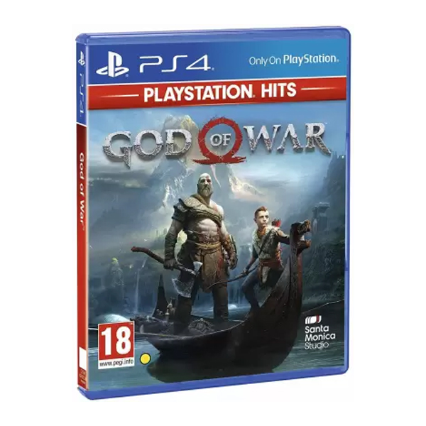 Sony playstation game CD God of War (Playstation Hits)  (for PS4) (CDGOWHITS)