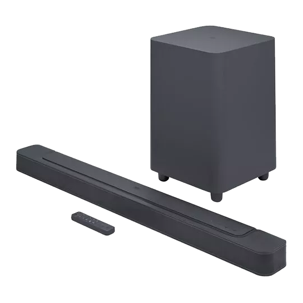 JBL Bar 500 Pro 590W Bluetooth Sound Bar with Remote (Dolby Atmos, 5.1 Channel, JBLBAR500PROBLK)