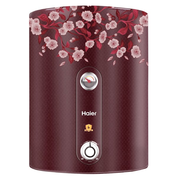 Haier ES10V-color FR 10-Litre Horizontal Water Heater (Floral Red, ES10VFRP)