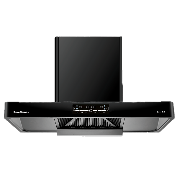Pureflames Pro 75 Chimney ,Black (PRO75)