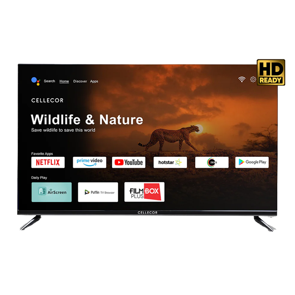 Cellecor CK-32Z 32 inch HD LED Smart Android TV (CELLCK32Z)