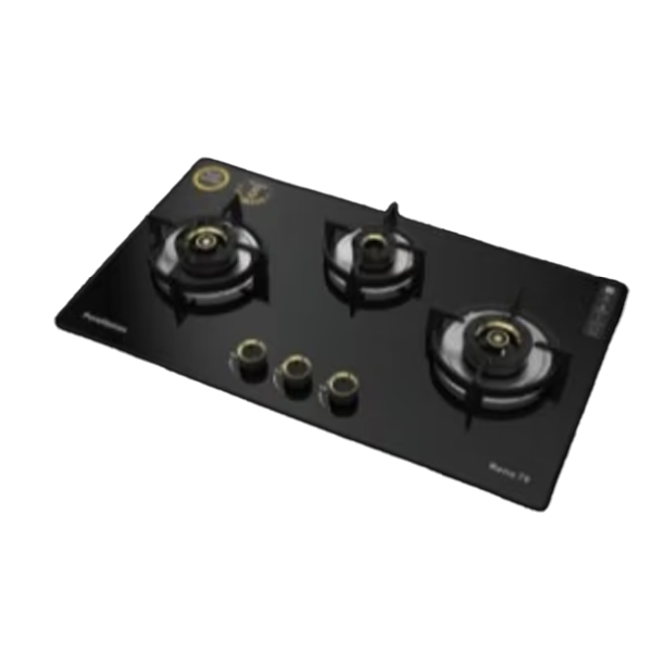 Pureflames RENO 70 Hob Toughened Glass ,Black (RENO703B)