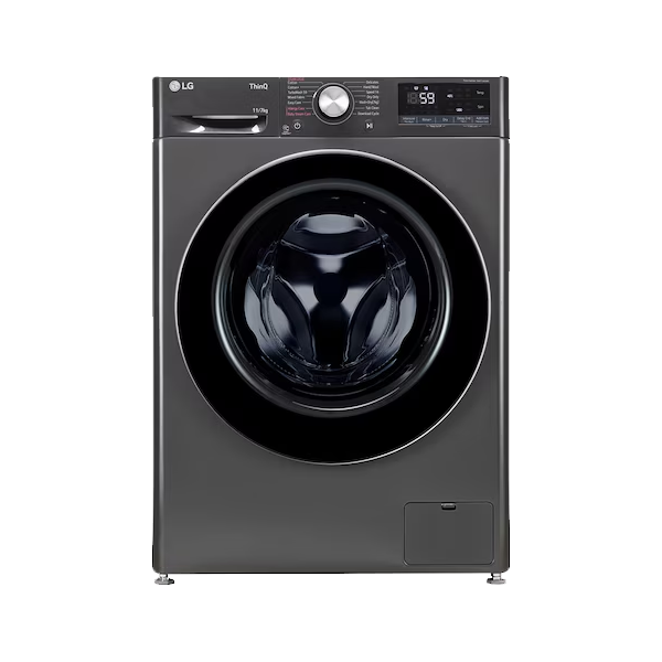 LG Smart Choice,11 Kg (Wash)/7 Kg (Dry), AI Direct Drive Technology, Steam, 6 Motion DD & Wi-Fi Front Load Fully Automatic Washer Dryer (FHD1107SWM)