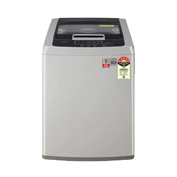 LG 7.5 Kg 5 Star Fully Automatic Top Load Washing Machine (Middle Free Silver) (T75SKSF1Z)