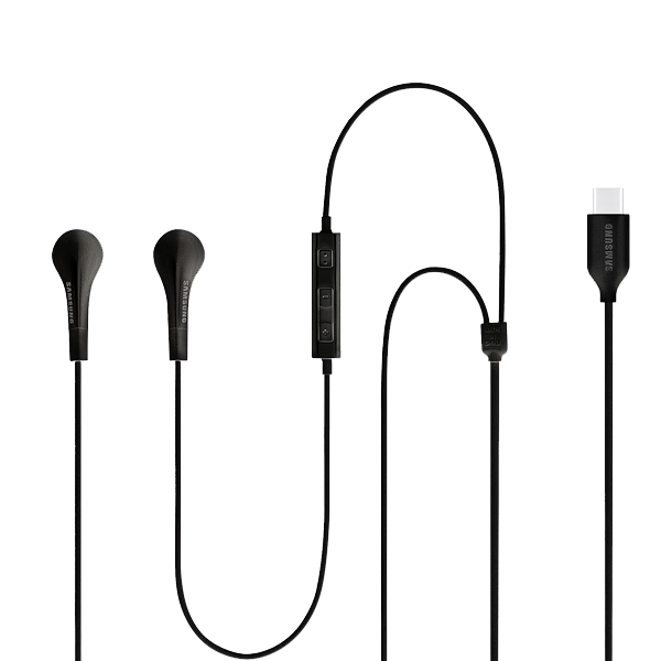 Samsung  Original IC050 Type-C Wired in Ear Earphone ,Black (SAMEOIC050B)