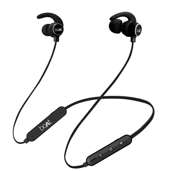 boAt Rockerz 255R Reloaded Super Extra Bass Bluetooth Headset with Mic  (Black, In the Ear) (BOATROCKERZ255R)