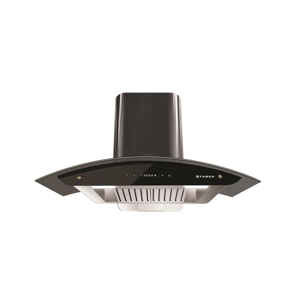 Faber Hood Primus Plus Energy TC HC BK- N Auto Clean Wall Mounted Chimney  (Touch & Gesture Control 1500 CMH) (PRIMUSPSERYTCSCBKN90)