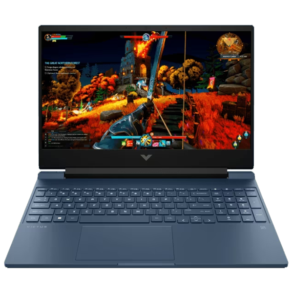 HP Victus Gaming Ryzen R5 7535HS Windows 11 Home Laptop ( Performance Blue,8GB-512GB, HP15FB1002AXVICTUSR5)