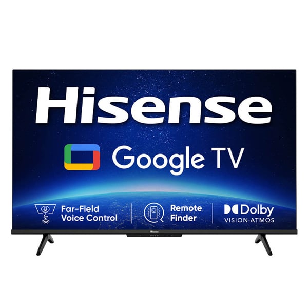 Hisense 126 cm (50 inches) Bezelless Series 4K Ultra HD Smart LED Google TV 50A6H (Black) (HISENSE50A6H)