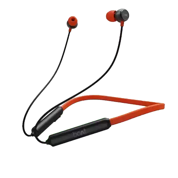 boAt Rockerz 195 Bluetooth Headset  (Fiery Black, In the Ear) (BOATROCKERZ195PRO)