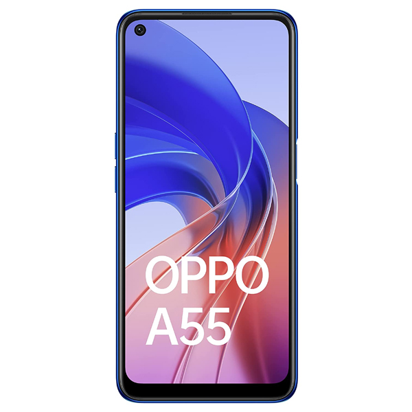 Oppo A55 (64GB ROM, 4GB RAM, CPH 2325,Rainbow Blue) (A55464RAINBOWBLUE)