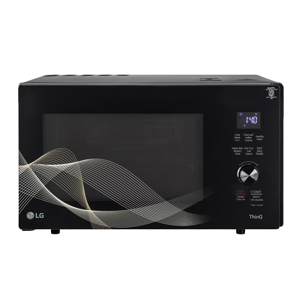 LG 28 Ltr All-in-One Convection Microwave Oven (Black, MJEN286UHW)