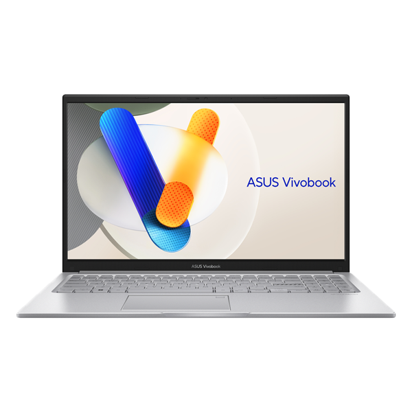 ASUS Vivobook 15 (2025) with Office 2024 + M365 Basic* (i5 14th Gen) Intel Core 5 120U - (16 GB/512 GB SSD/Windows 11 Home) Thin and Light Laptop (Cool Silver, ASUS15X1504VAPNJ2862)