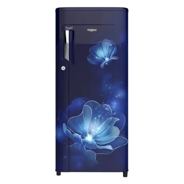 Whirlpool 190 L 3 Star Direct Cool Single Door Refrigerator (Sapphire Hibiscus) (205IMPCPRM3SSAPPHIBI)