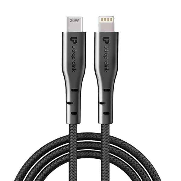 Ultraprolink Cable Volo PD20L Type C to Lightning with Nylon UL1052 (UPLCABVOLOPD20UL1052)