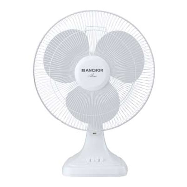 Anchor by Panasonic Rapido 400mm High Speed Table Fan  (White) (FANCYTF)