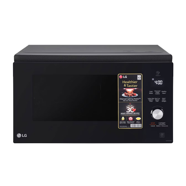 LG 32L WiFi Enabled Charcoal Microwave Oven (MJEN326SFW, Black)